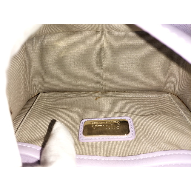 Furla(フルラ)のFURLA メトロポリス チェーン ショルダーバッグ レザー パープル レディースのバッグ(ショルダーバッグ)の商品写真