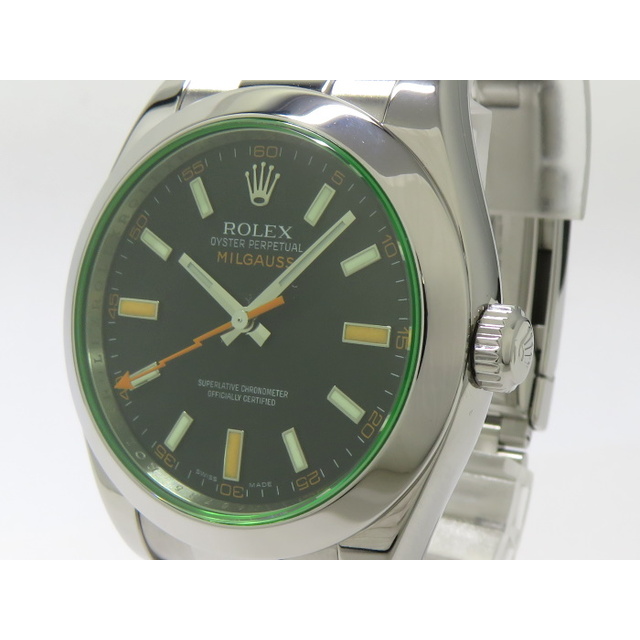 ロレックス ROLEX 116400 V番(2009年頃製造) ブラック メンズ 腕時計