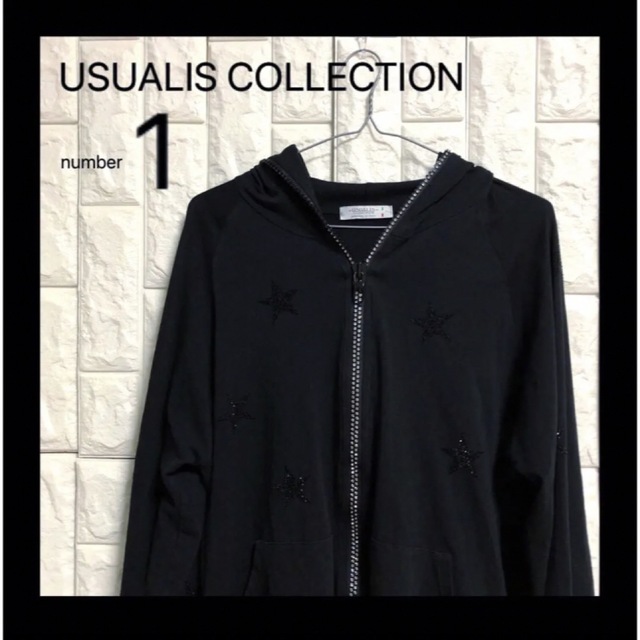 USUALIS COLLECTION ジップアップ パーカーの通販 by EIGHT|ラクマ
