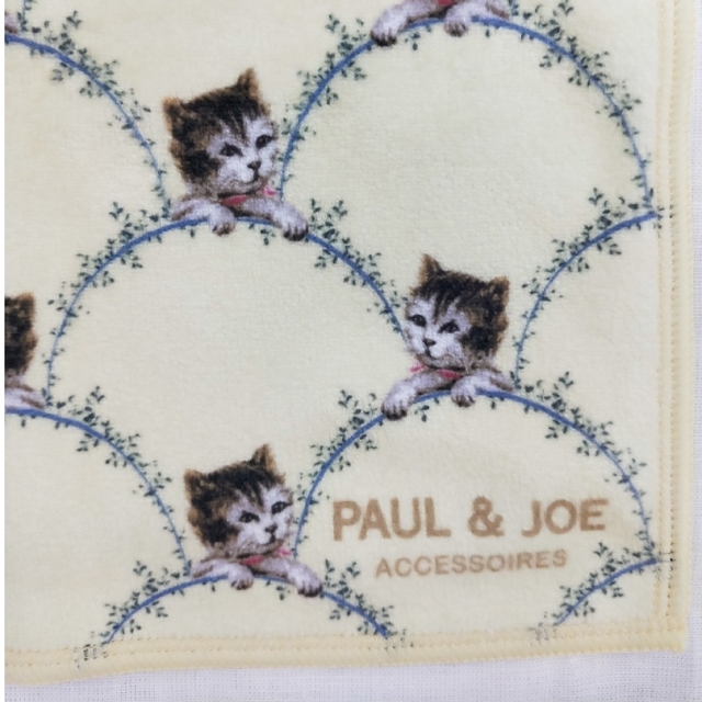 PAUL & JOE SISTER(ポール&ジョーシスター)のPAUL&JOE SISTAR ACCESSOIRES ネコ柄ハンカチ2枚セット レディースのファッション小物(ハンカチ)の商品写真