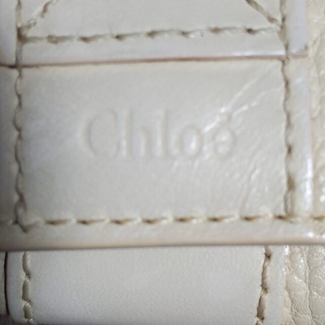 Chloe(クロエ)のChloe クロエ　キーケース　ベージュ　金具　ホック　完品 レディースのファッション小物(キーケース)の商品写真