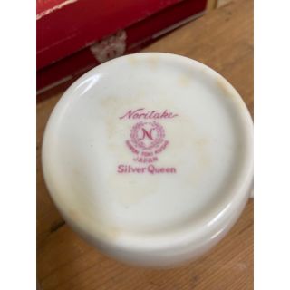 ノリタケ(Noritake)のノリタケ　シルバークイン　ティーカップセット(食器)