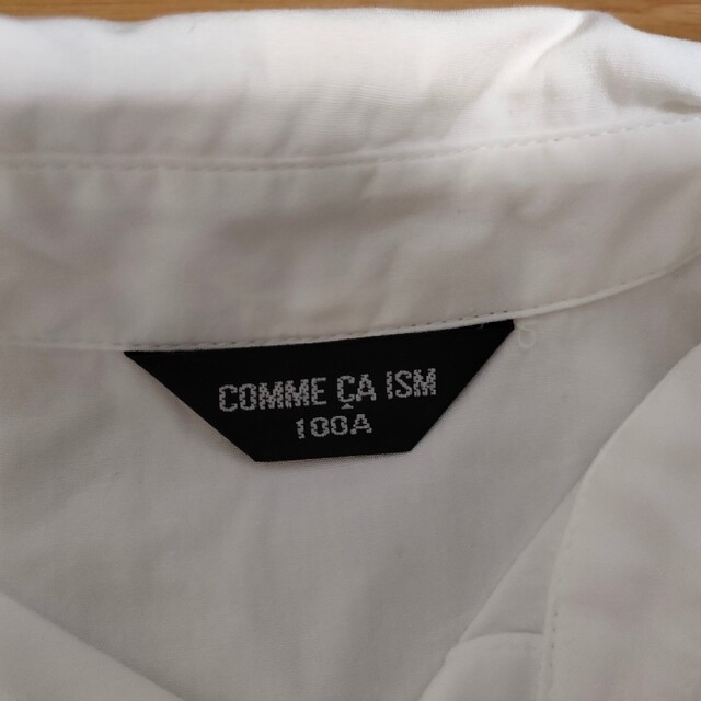 COMME CA ISM(コムサイズム)のコムサ　ブラウス　100cm キッズ/ベビー/マタニティのキッズ服女の子用(90cm~)(ブラウス)の商品写真