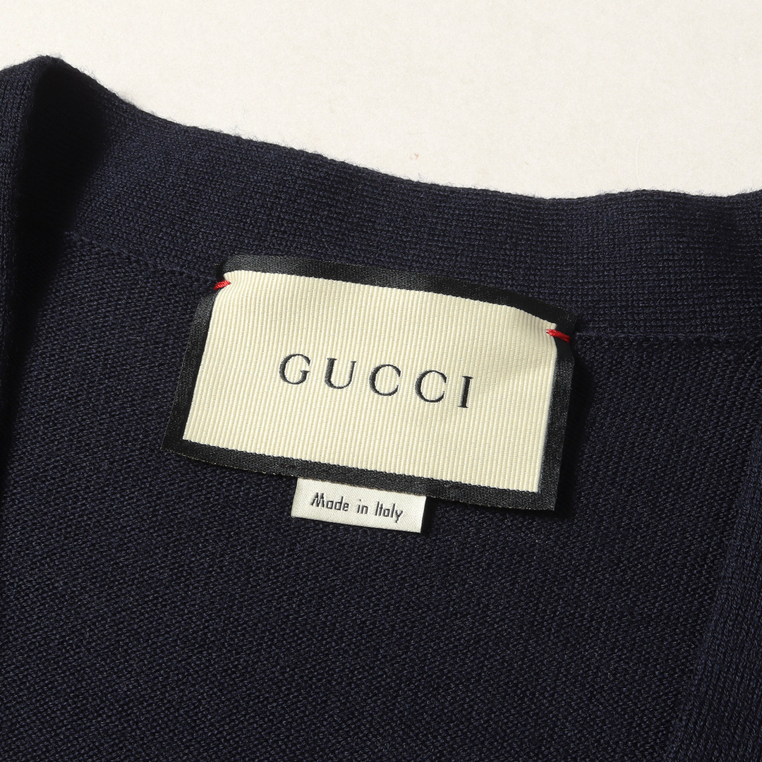 Gucci - GUCCI グッチ 19SS ウール ジャガード ニット カーディガン