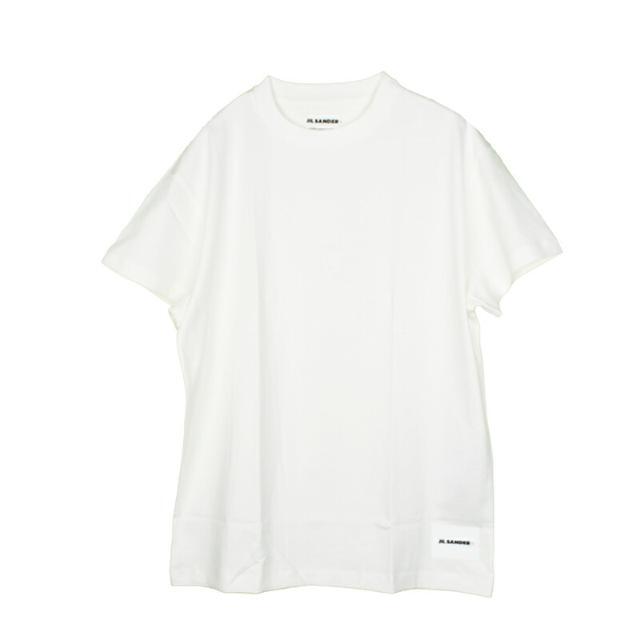 JIL SANDER ジルサンダー ホワイト 3枚パックTシャツ セット イタリア正規品 J47GC0001 J45048 100 新品 ホワイト