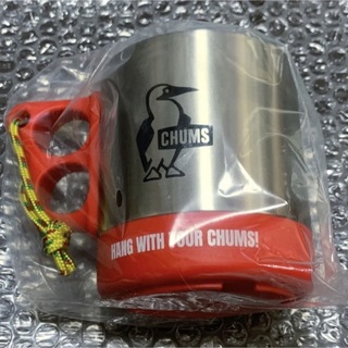 チャムス(CHUMS)のマクドナルド 福袋 2023 チャムス マグカップ 赤 ステンレス二層 コップ(グラス/カップ)