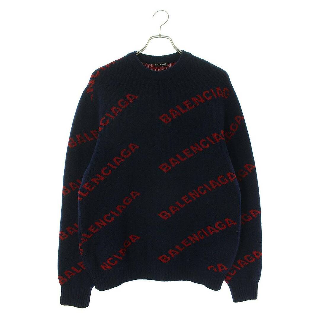 新品入荷 バレンシアガ - Balenciaga 19AW S メンズ ロゴ総柄