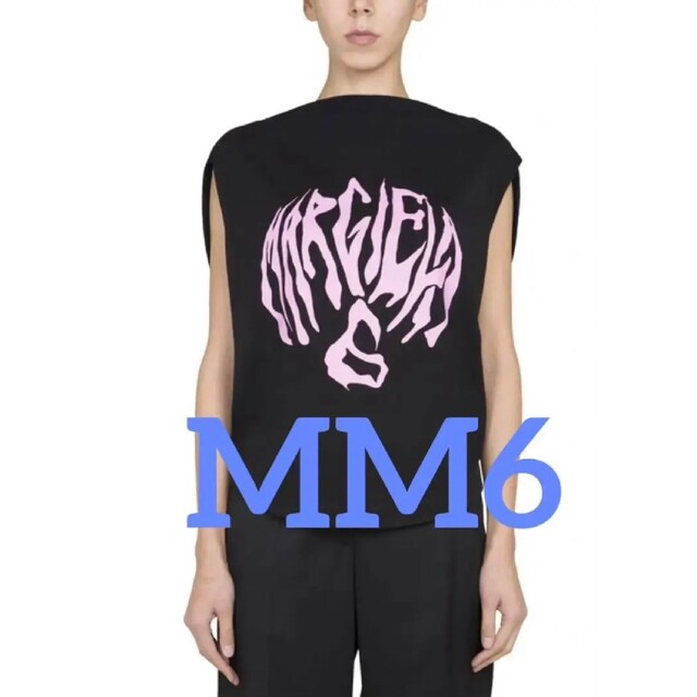 MM6(エムエムシックス)のMM6 by Maison Margiela  メゾン　マルジェラ　ノースリーブ レディースのトップス(Tシャツ(半袖/袖なし))の商品写真