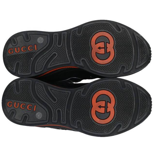 Gucci(グッチ)のグッチ 587241 ウルトラスペースレザーローカットスニーカー メンズ 7.5 メンズの靴/シューズ(スニーカー)の商品写真