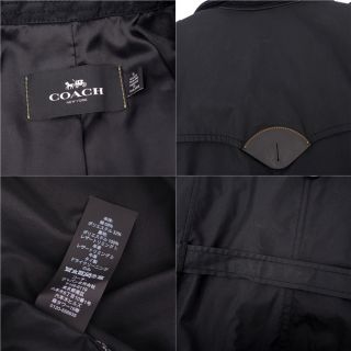 COACH - 美品 コーチ COACH コート トレンチコート コットン 無地
