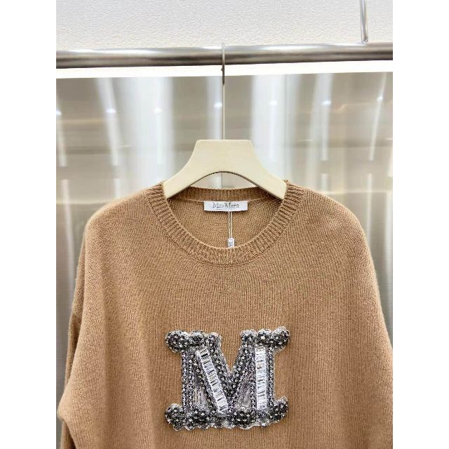 マックスマーラMaxMara☆PANARIA HEART ウールニットセーター
