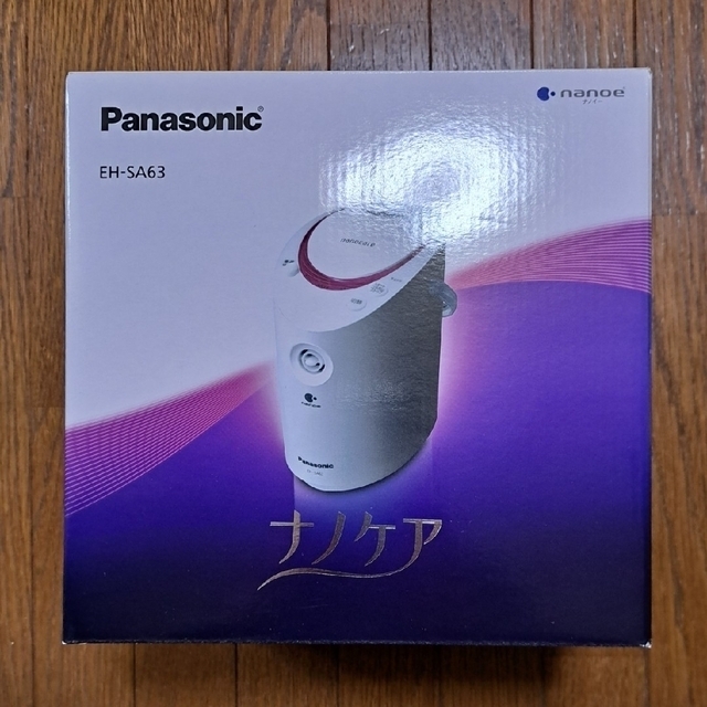 【未使用品】Panasonic EH-SA63 ナノケア スチーマー ピンク調