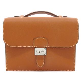 エルメス(Hermes)のエルメス  ブリーフケース  サックアデペッシュ 27  □H刻印 ブラ(ビジネスバッグ)