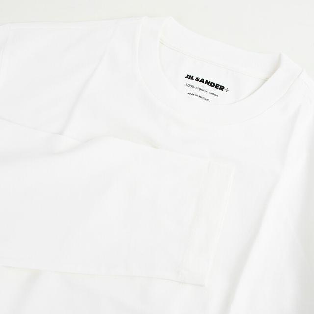 新品！JIL SANDER＋オーガニックコットンTシャツMサイズ相当NAVY