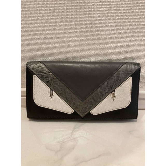 FENDI - ☆FENDI モンスター長財布 黒 ☆希少☆送料込☆即日配送の通販