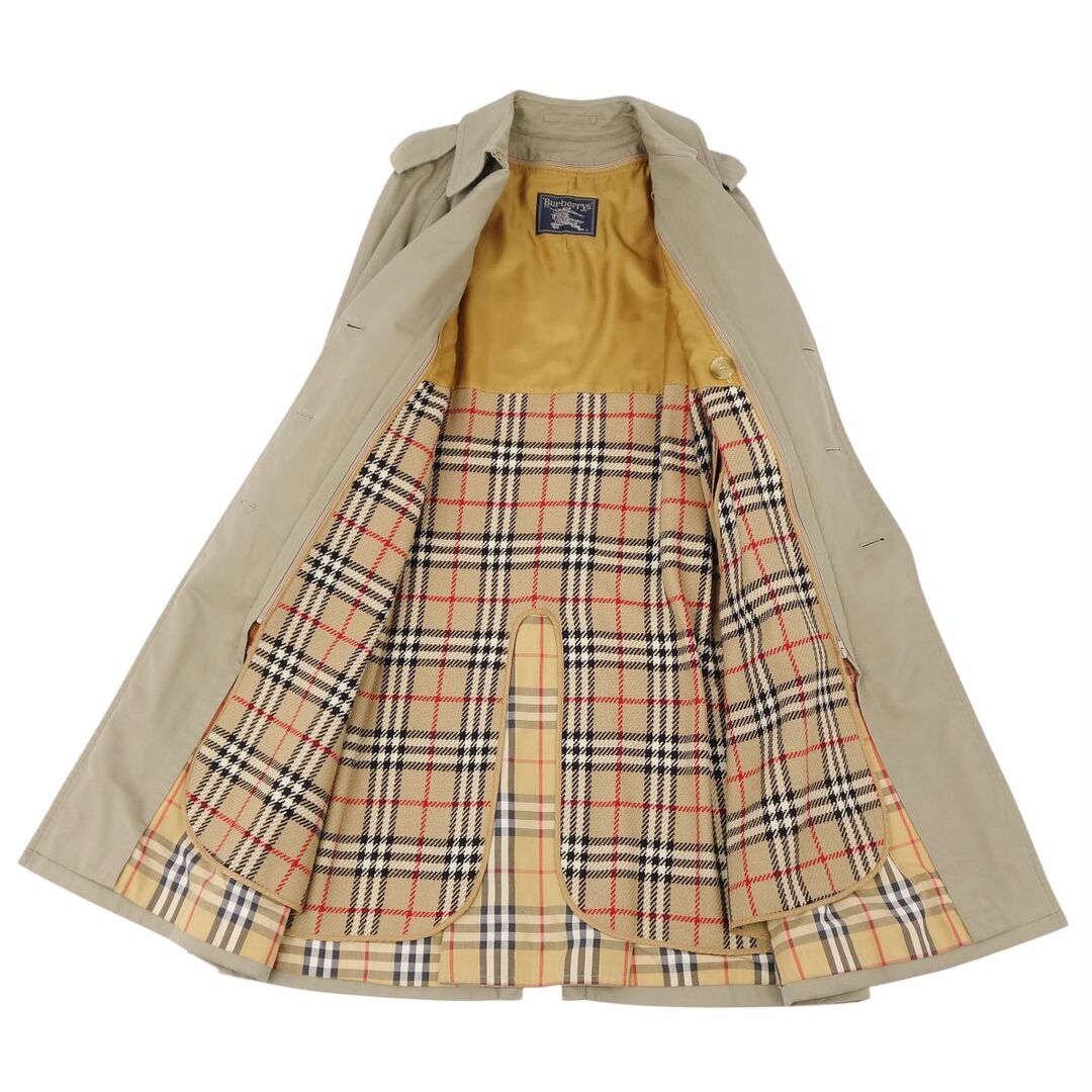 BURBERRY(バーバリー)のVintage バーバリー Burberrys コート  トレンチコート メンズ ライナー付き コットン アウター 古着 92-170(M相当) ベージュカーキ メンズのジャケット/アウター(トレンチコート)の商品写真