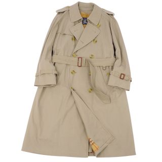 バーバリー(BURBERRY)の美品 Vintage バーバリー Burberrys コート トレンチコート メンズ コットン アウター 古着 92-170(M相当) ベージュ(トレンチコート)