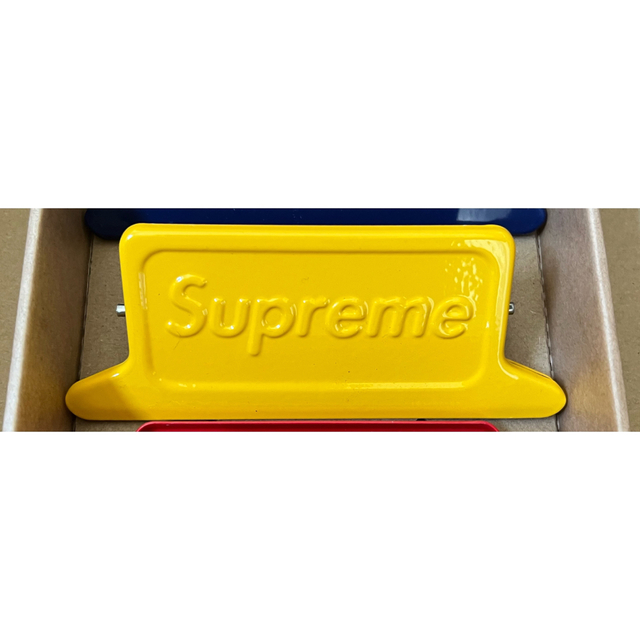 Supreme(シュプリーム)のﾊﾞﾗ売りYellow1個Supreme®/Dulton Small Clips メンズのファッション小物(その他)の商品写真