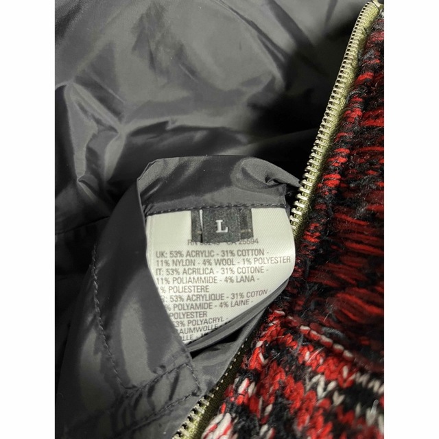 DIESEL(ディーゼル)のDIESEL ベストダウン　L メンズのジャケット/アウター(ダウンベスト)の商品写真