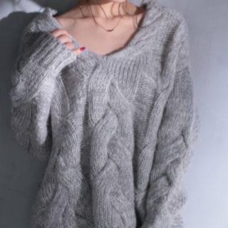 新しいエルメス ☆MADISONBLUE MADISONBLUE☆ SKIPPER KNIT 日本製・綿