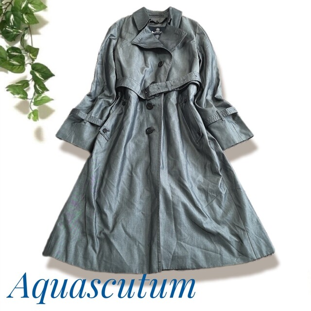 Aquascutum アクアスキュータム トレンチコート ライナー付 | www