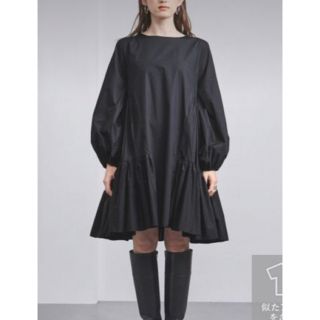 Drawer - 完売 Drawer ドゥロワー フラワージャカードワンピース