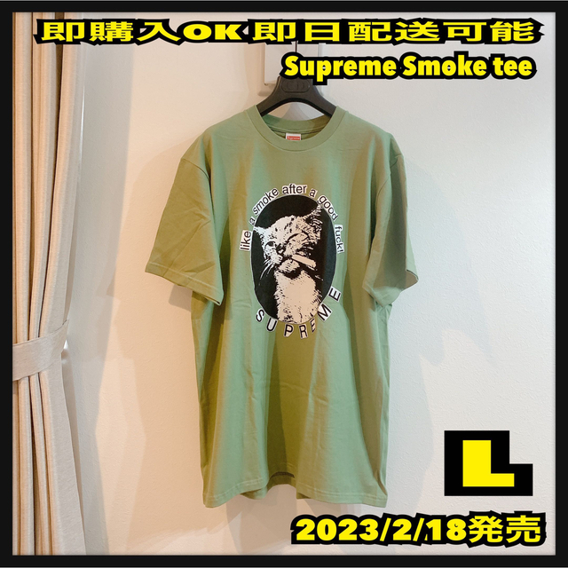 Supreme Smoke Tee Lサイズ