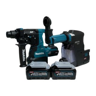 マキタ(Makita)の＊＊MAKITA マキタ 40V 28mm ハンマドリル バッテリ2個・充電器・集じんシステム（DX12）付 HR001GRDXV(その他)