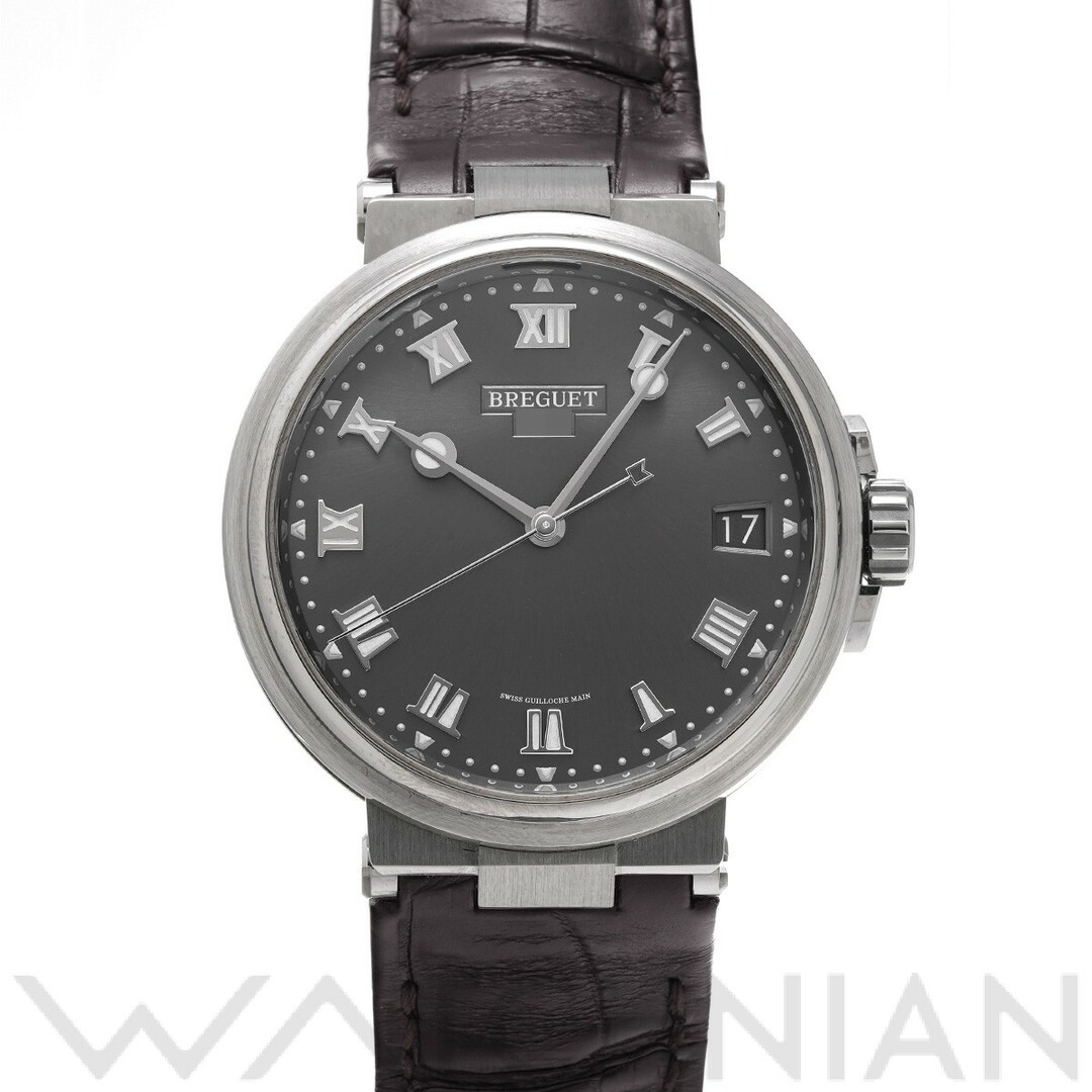 Breguet - 中古 ブレゲ Breguet 5517TI/G2/9ZU グレー メンズ 腕時計