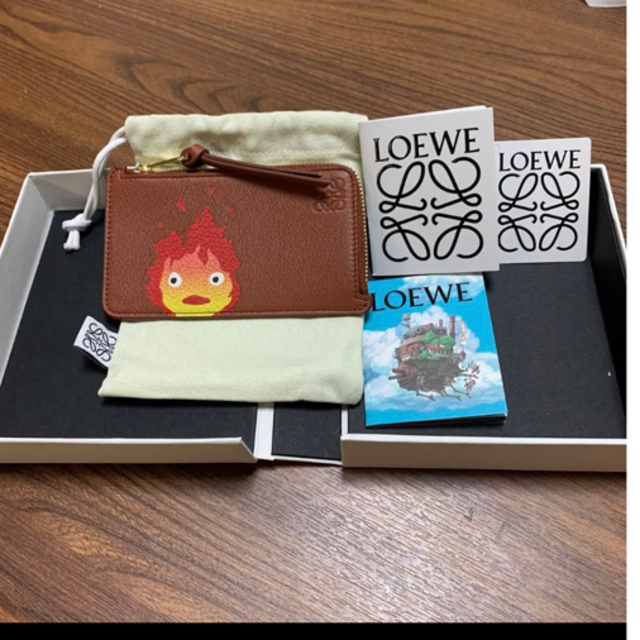 いいスタイル LOEWE ロエベ ジブリ コインカードホルダー、ハウルの