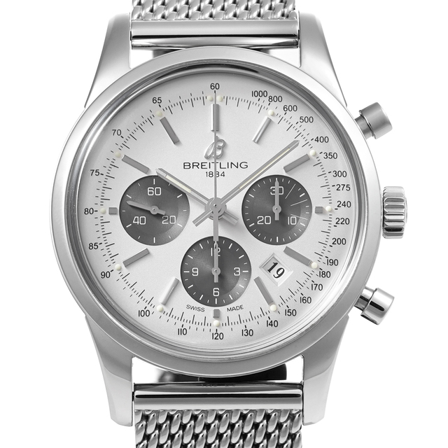 世界的に BREITLING - 腕時計 メンズ 中古品 Ref.AB0152(AB015212/G724) クロノグラフ トランスオーシャン 腕時計(アナログ)