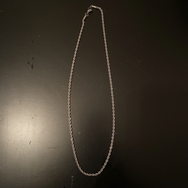 Jean-Paul GAULTIER(ジャンポールゴルチエ)のVINTAGE silver chain necklace メンズのアクセサリー(ネックレス)の商品写真