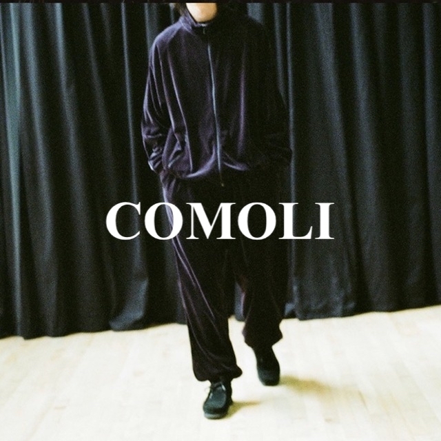 COMOLI - COMOLI 22aw ベロアジャージトラックジャケット パンツ セットアップ