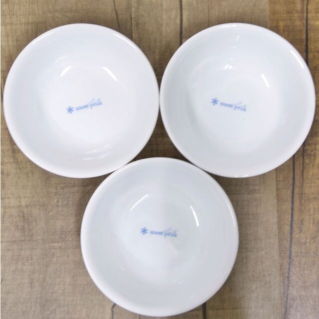 未使用 廃盤 スノーピーク snowpeak CORELLE コレール 大皿 1枚 プレート 4枚 サラダボール 1枚 中ボール 3枚 セット キャンプ アウトドア