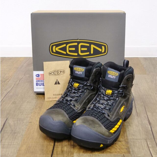 KEEN - 極美品 キーン KEEN TROY 6 KBF WP トロイ シックス カーボン