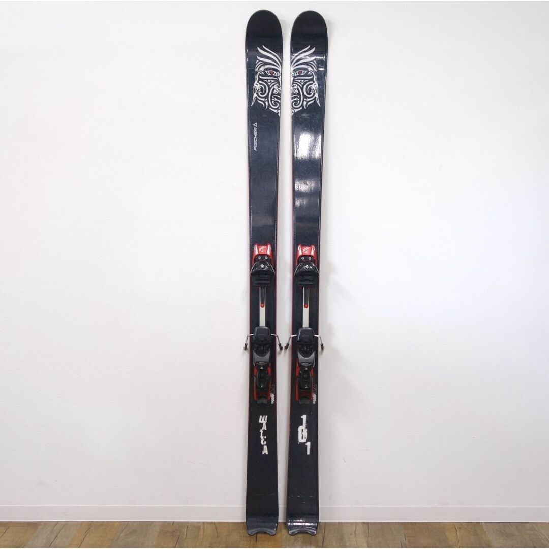 フィッシャー FISCHER BCスキー WATER 101 192cm ビンディング ディアミール FR＋ ツアー スキー バックカントリー 重量実測：3400g（ビンディング含む1本)