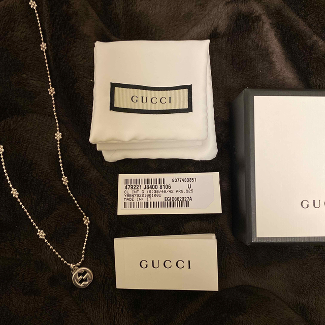 Gucci(グッチ)のGUCCI  ネックレス　 レディースのアクセサリー(ネックレス)の商品写真
