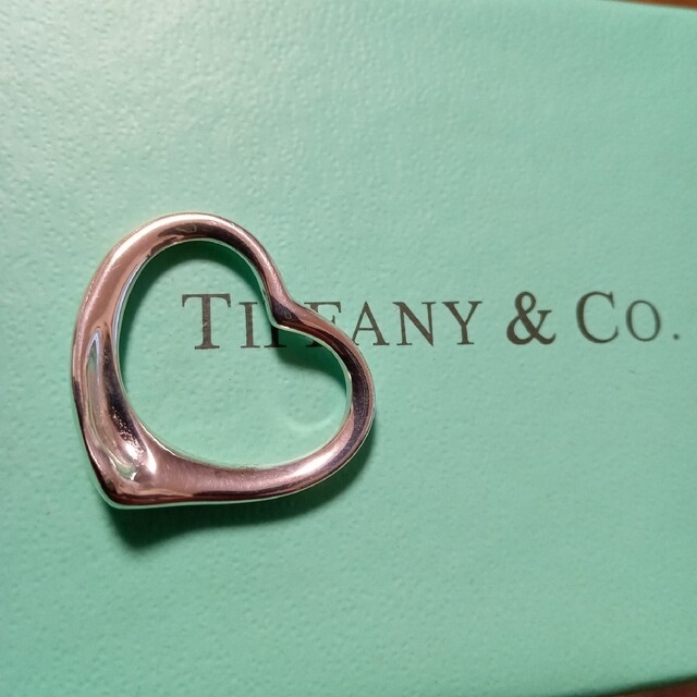 Tiffany & Co.(ティファニー)のティファニー　TIFFANY&Co. オープンハート ネックレス 美品 レディースのアクセサリー(ネックレス)の商品写真