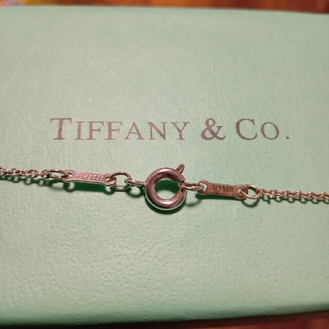 Tiffany & Co.(ティファニー)のティファニー　TIFFANY&Co. オープンハート ネックレス 美品 レディースのアクセサリー(ネックレス)の商品写真