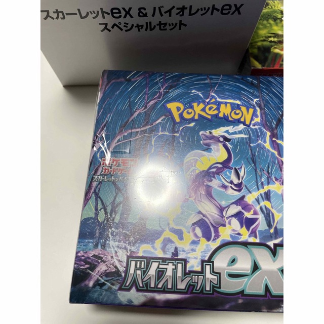 ポケモン(ポケモン)のポケモンカードゲーム バイオレットex、スカーレットex エンタメ/ホビーのトレーディングカード(Box/デッキ/パック)の商品写真