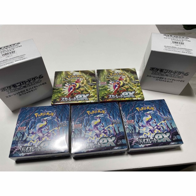 ポケモン(ポケモン)のポケモンカードゲーム バイオレットex、スカーレットex エンタメ/ホビーのトレーディングカード(Box/デッキ/パック)の商品写真