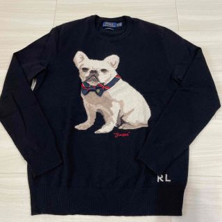 ポロラルフローレン(POLO RALPH LAUREN)のラルフローレン  ニット　セーター　フレンチブルドッグ(ニット/セーター)