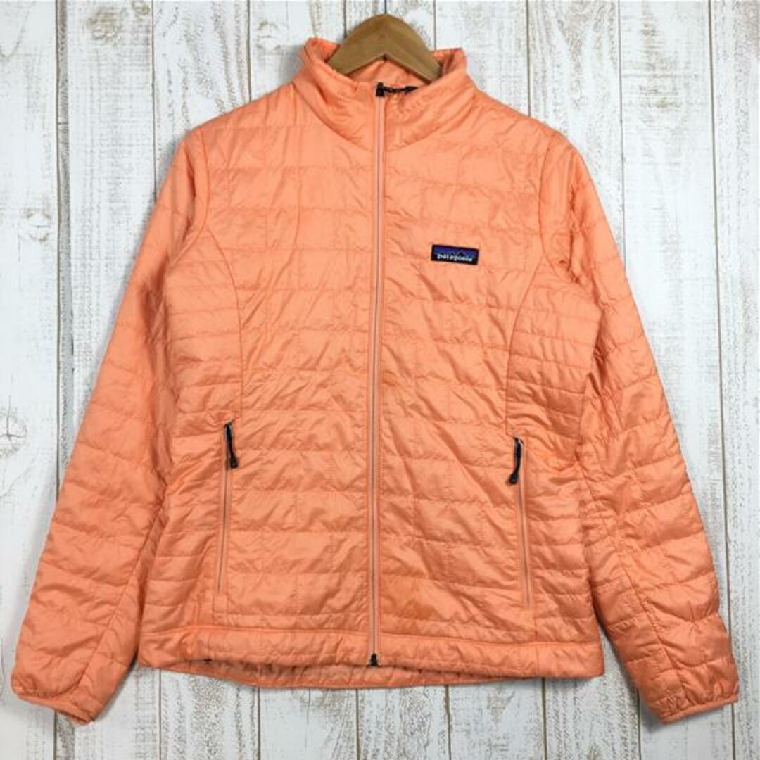 patagonia(パタゴニア)のWOMENs S  パタゴニア ナノパフ ジャケット Nano Puff Jacket プリマロフト ゴールド インサレーション PATAGONIA 84217 PCHS オレンジ系 レディースのファッション小物(その他)の商品写真