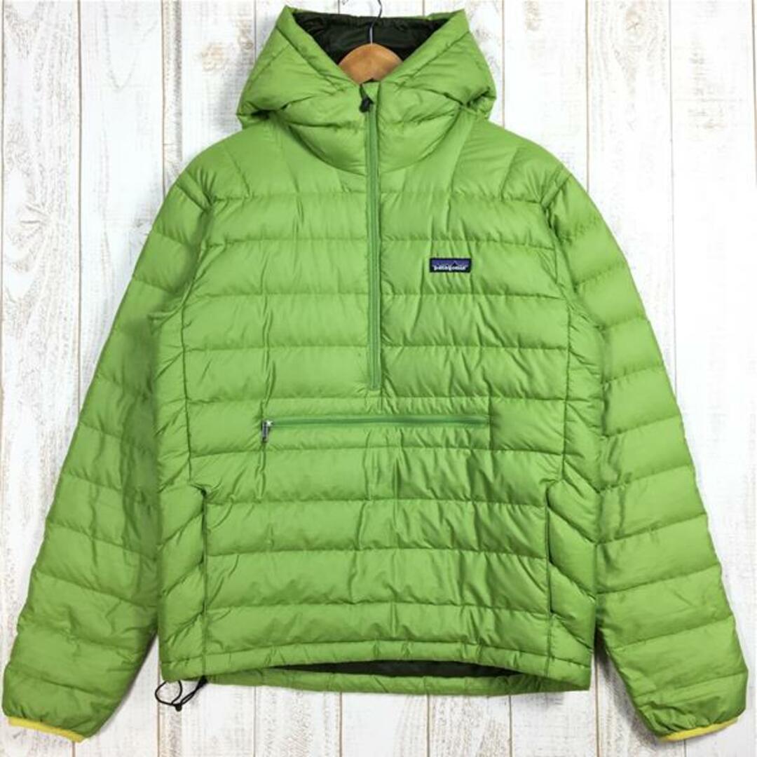 MENs S  パタゴニア 2008 ダウン セーター プルオーバー フーディ Down Sweater Pullover Hoody 800FP ジャケット 入手困難 PATAGONIA 84660 グリーン系