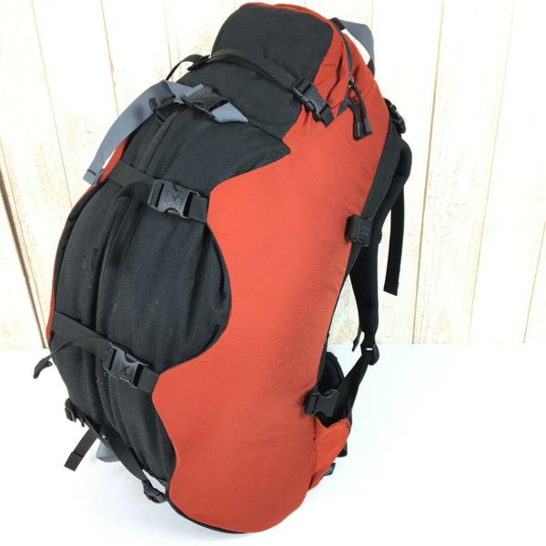 Osprey(オスプレイ)のM  オスプレー 1999 バックサイド Backside 42L バックパック ストレイトジャケットシステム 旧タグ アメリカ製 チリ 生産終了モデル 入手困難 OSPREY Chili レッド系 メンズのメンズ その他(その他)の商品写真