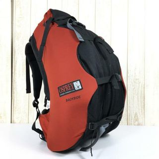 M オスプレー 1999 バックサイド Backside 42L バックパック ストレイトジャケットシステム 旧タグ アメリカ製 チリ 生産終了モデル  入手困難 OSPREY Chili レッド系