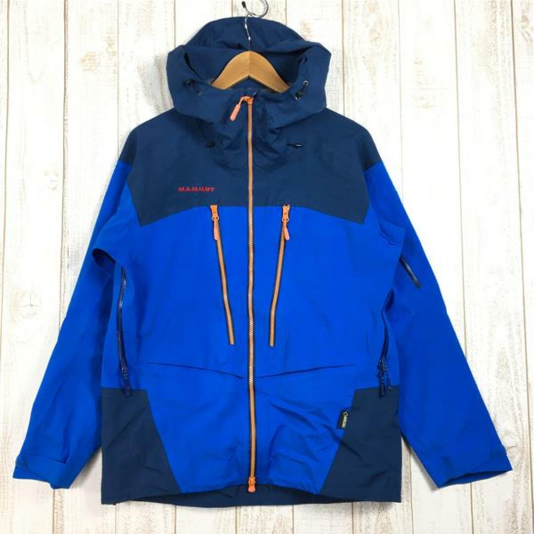 MENs S マムート ゴアテックス アイスフォール2 ジャケット GORETEX ICEFALL II JACKET ハードシェル MAMMUT  1010-19750 ブルー系 | フリマアプリ ラクマ