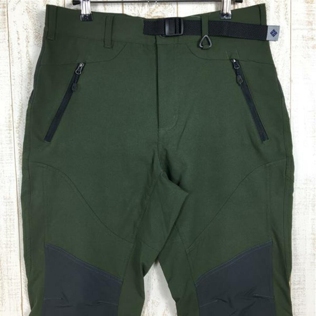 MENs M  コロンビア レゴ クロップド パンツ Rego Cropped Pant カプリパンツ ショーツ ソフトシェル COLUMBIA PM4569 グリーン系