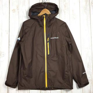 モンベル(mont bell)のMENs S  モンベル トレントフライヤー ジャケット ゴアテックス レインシェル フーディ MONTBELL 1128336 ブラウン系(その他)