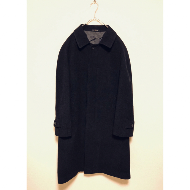 pure cashmere 100% Balmacaan coat